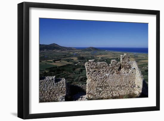 Remains of Defensive Walls-null-Framed Giclee Print