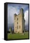 Remains of Eastern Tower, Ruins of Helmsley Castle (Circa 1120), North Yorkshire, United Kingdom-null-Framed Stretched Canvas