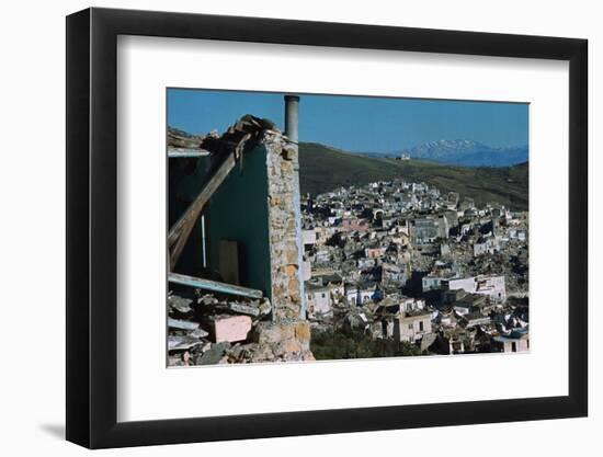 Remains of Gibellina after Earthquake-null-Framed Photographic Print