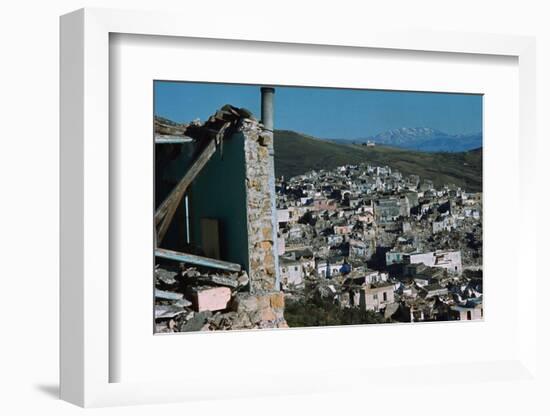 Remains of Gibellina after Earthquake-null-Framed Photographic Print