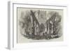 Remains of Hawarden Church, Sketched after the Recent Fire-null-Framed Giclee Print