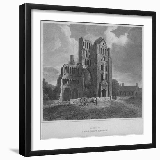 'Remains of Kelso Abbey Church', 1814-John Greig-Framed Giclee Print