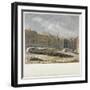 Remains of London Wall Which Were Pulled Down in 1817, City of London, 1817-Robert Blemmell Schnebbelie-Framed Giclee Print