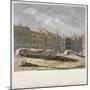 Remains of London Wall Which Were Pulled Down in 1817, City of London, 1817-Robert Blemmell Schnebbelie-Mounted Giclee Print