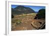 Remains of Oval Huts, Prehistoric Village of Capo Graziano, Aeolian Islands, Sicily, Italy-null-Framed Giclee Print