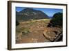 Remains of Oval Huts, Prehistoric Village of Capo Graziano, Aeolian Islands, Sicily, Italy-null-Framed Giclee Print