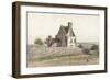 Remains of Parton Hall, Staffordshire, 1820-Cornelius Varley-Framed Giclee Print