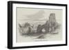 Remains of Pevensey Castle, Sussex-null-Framed Giclee Print