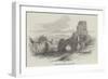 Remains of Pevensey Castle, Sussex-null-Framed Giclee Print