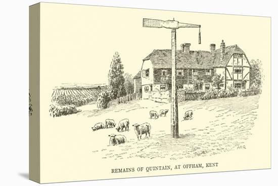 Remains of Quintain, at Offham, Kent-Alfred Robert Quinton-Stretched Canvas