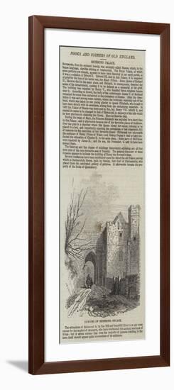 Remains of Richmond Palace-John Wykeham Archer-Framed Giclee Print