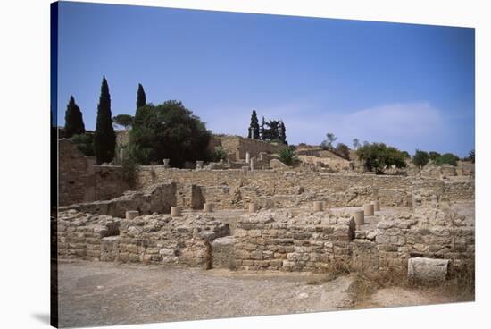 Remains of Roman Villas, Carthage, Unesco World Heritage Site, Tunisia, North Africa, Africa-Nelly Boyd-Stretched Canvas