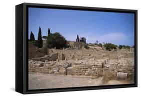 Remains of Roman Villas, Carthage, Unesco World Heritage Site, Tunisia, North Africa, Africa-Nelly Boyd-Framed Stretched Canvas