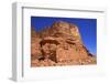 Remains of T E Lawrence's House, Wadi Rum, Jordan, Middle East-Neil Farrin-Framed Photographic Print