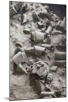 Remains of Terracotta Soldiers-null-Mounted Photographic Print