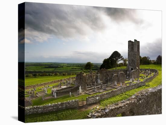 Remains of the Church on St Patrick's Hill, Slane, Co Meath, Ireland-null-Stretched Canvas