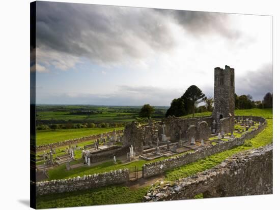 Remains of the Church on St Patrick's Hill, Slane, Co Meath, Ireland-null-Stretched Canvas