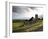 Remains of the Church on St Patrick's Hill, Slane, Co Meath, Ireland-null-Framed Photographic Print