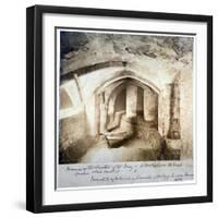Remains of the Cloisters of St Bartholomew-The-Great Prior to their Removal, City of London, 1872-null-Framed Giclee Print