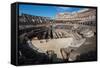 Remains of the Colosseum of Rome Built around 70Ad, Allegedly the Largest Ever Built-Ethel Davies-Framed Stretched Canvas