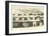 Remains of the Fortress of Sacsahuaman at Cuzco-Édouard Riou-Framed Giclee Print