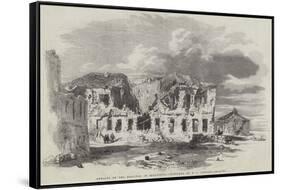 Remains of the Hospital in Sebastopol-Edward Angelo Goodall-Framed Stretched Canvas