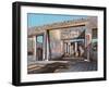 Remains of the House of the Banker Lucius Caecilius Iucundus, Pompeii-null-Framed Giclee Print