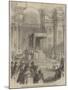 Remains of the Infanta Lying in State, in the Royal Chapel, at Madrid-null-Mounted Giclee Print