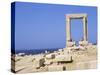 Remains of the Temple of Apollo, Near Naxos Town, Island of Naxos, Cyclades, Greece-Richard Ashworth-Stretched Canvas