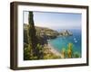 Remains of the Watchtower, Carpino Bay, Scalea, Calabria-Peter Adams-Framed Photographic Print