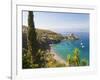 Remains of the Watchtower, Carpino Bay, Scalea, Calabria-Peter Adams-Framed Photographic Print