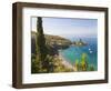 Remains of the Watchtower, Carpino Bay, Scalea, Calabria-Peter Adams-Framed Photographic Print