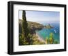 Remains of the Watchtower, Carpino Bay, Scalea, Calabria-Peter Adams-Framed Photographic Print