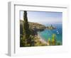 Remains of the Watchtower, Carpino Bay, Scalea, Calabria-Peter Adams-Framed Photographic Print