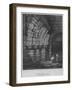 'Remains of the West Entrance to Kelso Abbey Church', 1814-John Greig-Framed Giclee Print