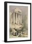Remains of the Western Portico, Baalbec-David Roberts-Framed Giclee Print