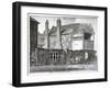 Remains of Thomas Pope's House, Mill Lane, Bermondsey, London, 1808-John Chessell Buckler-Framed Giclee Print