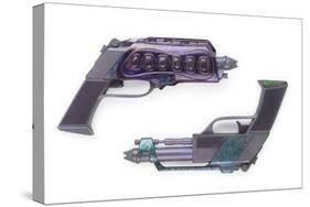 Reman Prop Pistols, Made for 'Star Trek: Nemesis', C.2002-null-Stretched Canvas