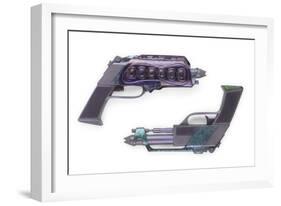 Reman Prop Pistols, Made for 'Star Trek: Nemesis', C.2002-null-Framed Giclee Print