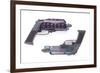 Reman Prop Pistols, Made for 'Star Trek: Nemesis', C.2002-null-Framed Giclee Print