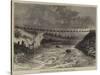 Remarkable Destruction of a Railway Bridge-William Henry James Boot-Stretched Canvas