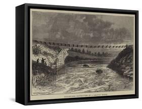 Remarkable Destruction of a Railway Bridge-William Henry James Boot-Framed Stretched Canvas