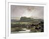 Remarkable Hills, Upper Missouri, Plate 34, Travels in the Interior of North America-Karl Bodmer-Framed Giclee Print