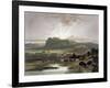 Remarkable Hills, Upper Missouri, Plate 34, Travels in the Interior of North America-Karl Bodmer-Framed Giclee Print