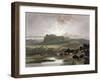 Remarkable Hills, Upper Missouri, Plate 34, Travels in the Interior of North America-Karl Bodmer-Framed Giclee Print