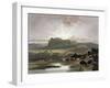 Remarkable Hills, Upper Missouri, Plate 34, Travels in the Interior of North America-Karl Bodmer-Framed Giclee Print