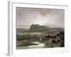 Remarkable Hills, Upper Missouri, Plate 34, Travels in the Interior of North America-Karl Bodmer-Framed Giclee Print