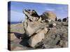 Remarkable Rocks, Flinders Chase National Park, Kangaroo Island, South Australia, Australia-Neale Clarke-Stretched Canvas