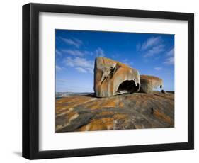 Remarkable Rocks, Flinders Chase National Park, Kangaroo Island, South Australia, Australia-Milse Thorsten-Framed Photographic Print