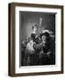 Rembrandt and Saskia-null-Framed Art Print